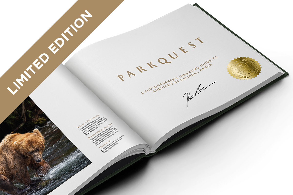 Signed Limited Edition - ParkQuest: A Photographer's Immersive Guide to America's 63 National Parks